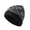 Black, variant on Women's Fleece Lined Beanie Hat Winter Warm Knitted Skull Cap with Ethnic Jacquard Pattern Cozy Soft Thermal Ski Hat for Cold Weather Sports Daily Life