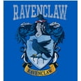 thumbnail image 6 of Harry Potter Ravenclaw Crest Long Sleeve Unisex Adult Hooded Sweatshirt-3XL, 6 of 7