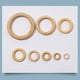 thumbnail image 4 of Xihbxyly Liquidación de Verano Accesorios de 20 Mm y 100 Mm Anillos de Madera Anillo de Madera Cierre de Bolso, 4 of 6