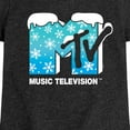 thumbnail image 3 of MTV - Snowflakes - Toddler & Youth Girls Short Sleeve Graphic T-Shirt, 3 of 5