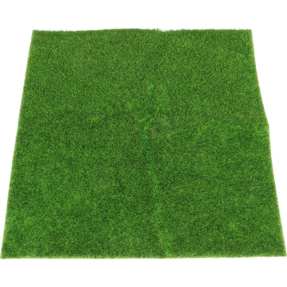 MLINS 30 X30cm Tiny Fake Greenery Grass Small Decorative Gardening
