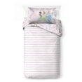 thumbnail image 4 of Disney Princess 'Floral Garden' Kids Twin/Full Reversible Comforter and Pillowcase Set, 100% Polyester, 4 of 6