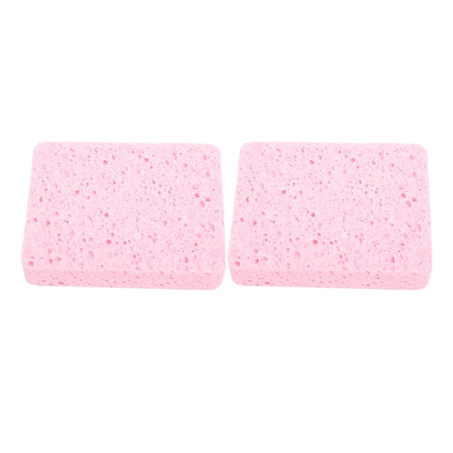 2Pcs Rectangle Artist Sponges, Art Water Absorbent Sponge Painting Sponge with Storage Box for Painting Crafts Cleaning Pottery Clay