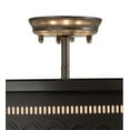 thumbnail image 2 of Meyda Tiffany 186977 Cilindro Circleline 8 Light 42" Wide Semi-Flush Drum Ceiling Fixture, 2 of 7