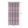 thumbnail image 5 of Purple Pioneer Flower Striped Pattern Shower Curtain 36"x72" ,Bathroom Decorative Shower Curtains Set with 12 Hooks,Modern Waterproof Washable Shower Curtain, 5 of 6