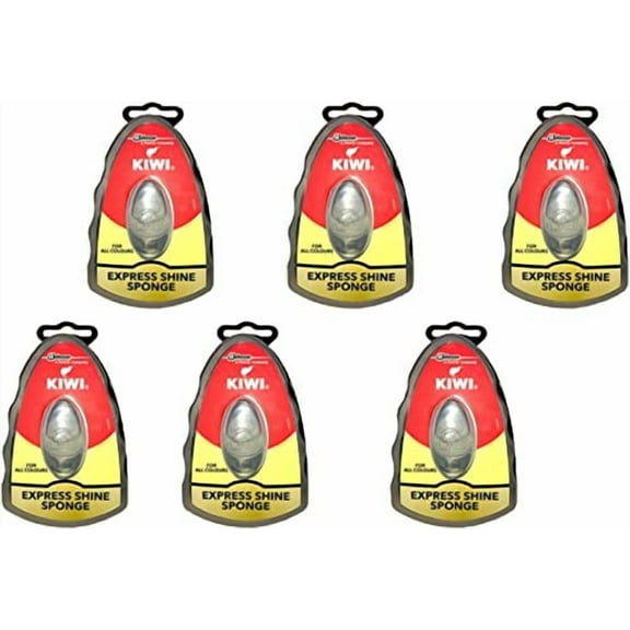 By Be The Bestest Kiwi Neutral Shoe Shine Sponge 0.2 Fl Oz ( Pack Of 6 )