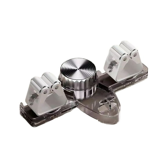 JMYHOAM Home Gadgets Suction Cup Type Airplane Mop Clip No Punching Two Clips Household Bathroom Artifact Movable Two Clip Mop Clip Tools