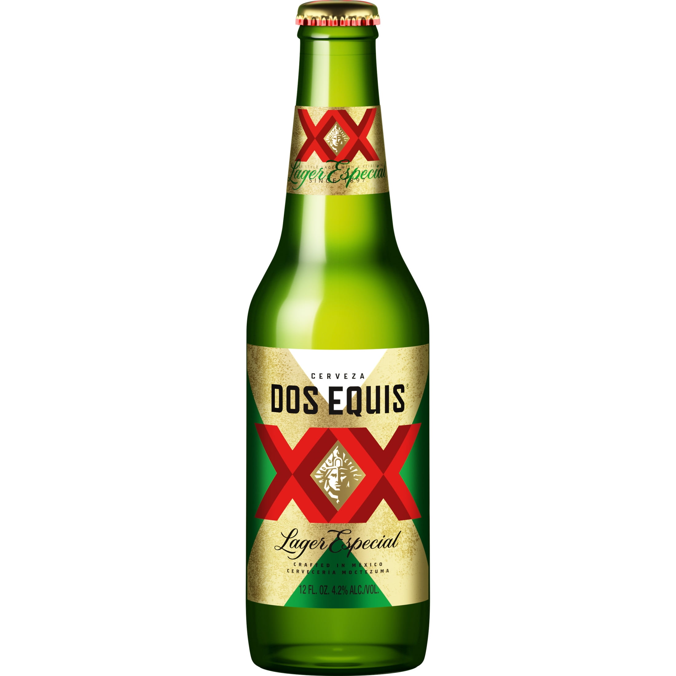 Dos Equis Mexican Lager Import Beer, 18 pack, 12 fl oz Bottles, 4.2% ABV