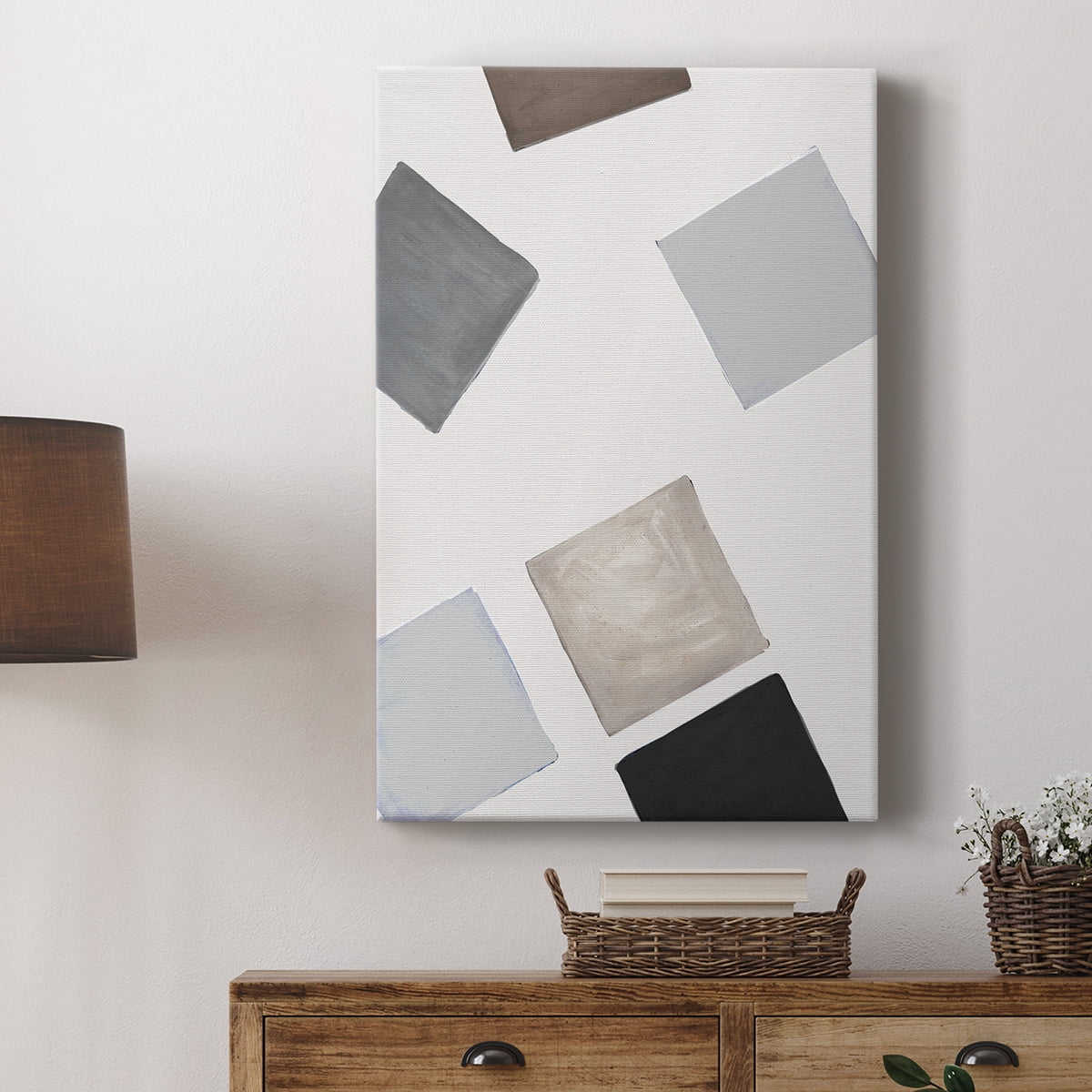 Block Encounter Revisit II Premium Gallery Wrapped Canvas - Ready to Hang