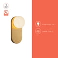 thumbnail image 2 of Alora Lighting WV425112BGOP Ariel 13" Tall Bathroom Sconce - Brushed Gold / Opal Glass, 2 of 7