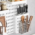 thumbnail image 3 of Punch-free Hole Board  Rack Kitchen Hole Board Accessories  Finishing Display Rack Multifunctional Hole Board, 3 of 7