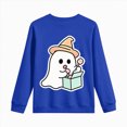 thumbnail image 5 of Child Boys Halloween Shirt for 9t 10t Boys Halloween T-shirt Boys Ghost Kids Shirt Crewneck Long Sleeve Graphic Top Toddler to Youth Boys Clothes Size 9-10 Years, 5 of 9