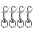 thumbnail image 2 of Jiaroswwei 4Pcs/Set Flag Swivel Clip Heavy Duty Zinc Alloy Weather Resistant Pet Leash Buckle Flagpole Halyard Rope Snap Hook Flagpole Accessories, 2 of 7