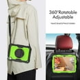 thumbnail image 5 of Case for iPad (A16) 11th Gen 2025/ iPad 10th Gen 10.9 Inch 2022 with Screen Protector, 360 Degree Rotating Kickstand Hand Strap Shockproof Cover with Shoulder Strap, Lime PC, 5 of 7