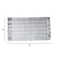 thumbnail image 3 of Handwoven Fern Rug 30" X 48" Gray - Set of 2, 3 of 4