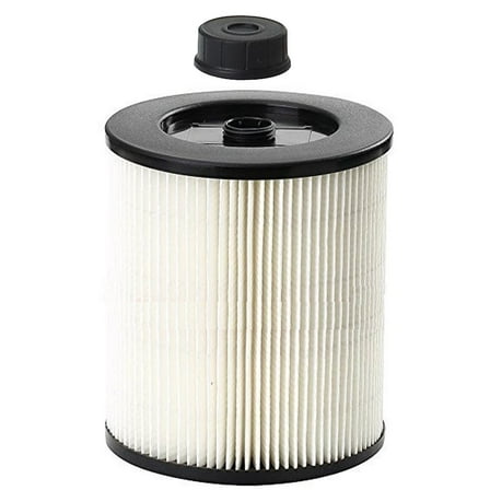 QUALTEX Q FIRST 4 SPARES Replacement Filter with Cap 9-17816 fits All Vacuums 5 Gallons & Above