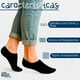 thumbnail image 4 of Calcetines Cortos Tin Comodo Para Dama Docena Negros y Blancos, 4 of 6