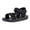 Z1-Black, variant on WUANDIXFA Summer Shoes for Girls Big Kid Boys Sandal Extra Wide Toddler Sandals Boy Fashion Comfortable Beach Sandals with Soft Soles In Summer Toddler Hiking Sandals Green,1