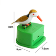 thumbnail image 2 of Jucaifu Little bird toothpick dispenser, creative push-type toothpick bird dispenser, toothpick holder, 2 of 5