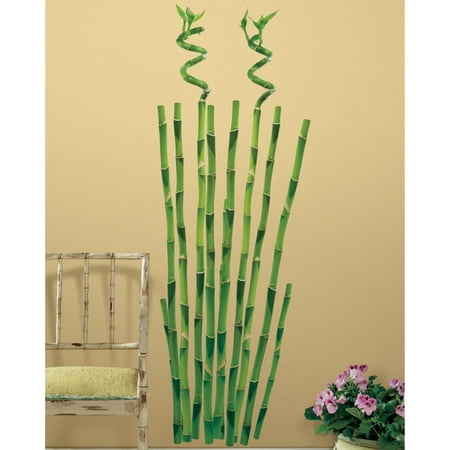 Bamboo Peel and Stick Wall Decals