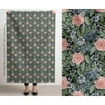 thumbnail image 3 of Soimoi 56 Inch Wide Polyester Canvas Fabric By 3 Yard - Floral Theme - Green - Water-Resistant Outdoor & Upholstery Material, 3 of 7