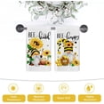 thumbnail image 4 of JOOCAR Kitchen Towels, Yellow Gnome Little Bee Honey Jar Inspirational Quotes Sunflower 16x27.5 Inches Kitchen Towels for Kitchen Decor Housewarming Gift Towels Set of 2, 4 of 5