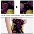 thumbnail image 3 of Grapes Elegant Chiffon and Polyester Women's Summer Beach Dresses and Skirts, 3 of 6