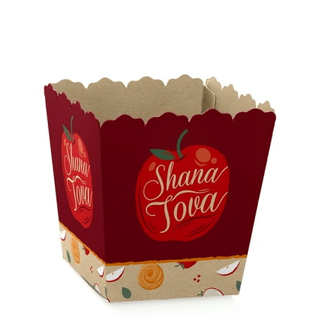 Jewish Boxes - Rosh Hashanah - Party Mini Favor Boxes - Jewish New Year Party Treat Candy Boxes - Set of 12
