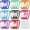 32pcs 1.8''D Ring Carabiner, variant on Salate 1.8'' 32pcs Small Aluminum Carabiner D Ring 8 Colors, Durable Spring-Loaded Gate Carabiners Clips Hook, Sport Accessories, with Gift Steel Rings 32pcs, for para-Cord Crafts…