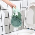 thumbnail image 6 of Toilet Brush and Plunger Set,Green 3 in 1 Bathroom Scrubber Plunger and Angled Toilet Bowl Brush & Scrubber Combo with Holder and Rim Cleaner for Camper,Rv,Apartment,New Home,Set of 1, 6 of 6