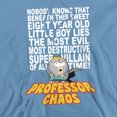thumbnail image 2 of South Park Professor Chaos Unisex Adult Pull-Over Hoodie,Carolina Blue, 3X-Large, 2 of 6