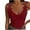 Wine, variant on Lindreshi Camisole Tops for Women 2024 Fashion Sexy Womens V-Neck Patchwork Solid Lace Short Camis Tops Vest