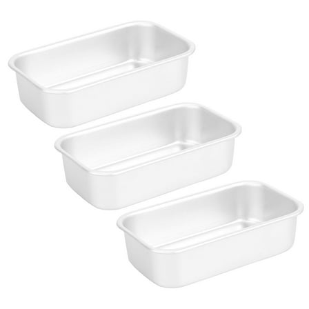 ELAYARD  3pcs Aluminum Baking Pans for Home and Professional Bakers