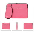 thumbnail image 4 of Blasgw Computer Bag Inner Bag 14.1 Inch Inner Bag Casual Men's And Women's Business Shoulder Bag Office Leisure Lightweight Laptop Bag Pink, 4 of 7