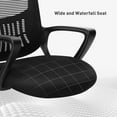 Yangming Mid Back Office Chair, Mesh Ergonomic Swivel Computer Desk
