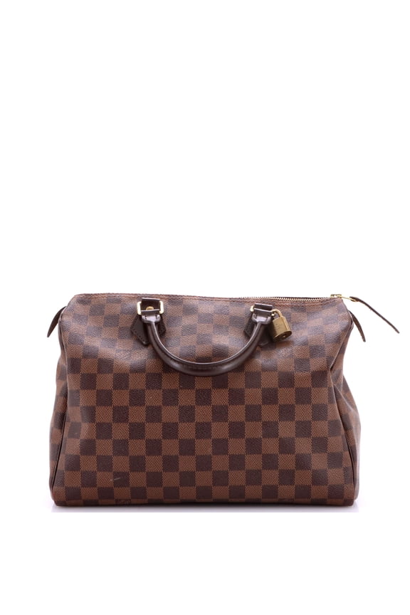 Pre-Owned Speedy Handbag Damier 30 By Rebag
