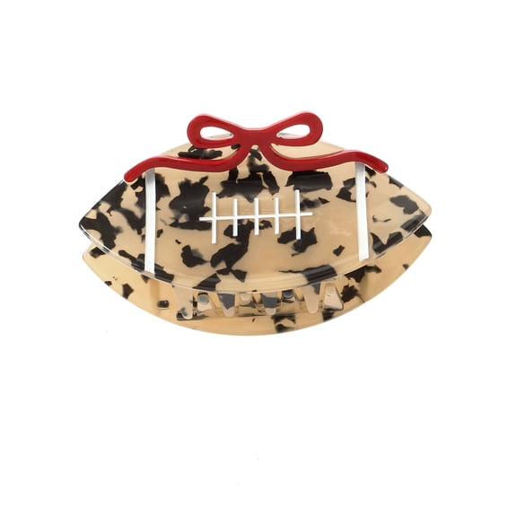 Packed Party Football Darling Hair Claw Clip