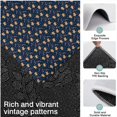 thumbnail image 3 of Dark Blue Christmas Gingerbread Pattern Kitchen Rugs Sets Of 3,Kitchen Runner Rugs Non Skid Washable,Decorative Kitchen Floor Mats for Kitchen,Sink,Laundry,17"x30"+ 17"x47" + 17"x59", 3 of 6