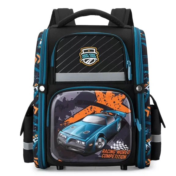 Wadan 15.50-inch School Backpack Kids, Children cute & Light Weight Waterproof Bookbag