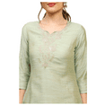thumbnail image 2 of Biba Rangriti Rangriti Ensemble de Tenue Ethnique Indienne pour Femmes (Festive Glam 21100), Vert, Taille 46, 2 of 5