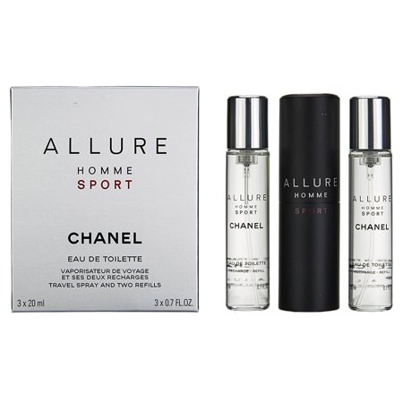 並行輸入品 シャネル CHANEL アリュール オム スポーツ トラベルスプレー B級品 アウトレット EDT SP 20ml×3 【訳あり香水】【あすつく】