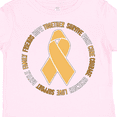 thumbnail image 4 of Inktastic Word Circle-Childhood Cancer Awareness Boys or Girls Toddler T-Shirt, 4 of 5