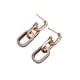 thumbnail image 3 of Aretes dorados de oro laminado con brillos, 3 of 6