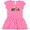 Raspberry with Polka Dots, variant on Inktastic Cute Turtle Chefs Making Soup Girls Toddler Dress