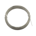 thumbnail image 2 of DGOL 100 pies 5/128 pulgadas (1 mm) Alambre para colgar cuadros Cable de acero inoxidable 304 Cuerda 7x7 Núcleo estándar 100 pies con 10 topes de mangas, 2 of 5