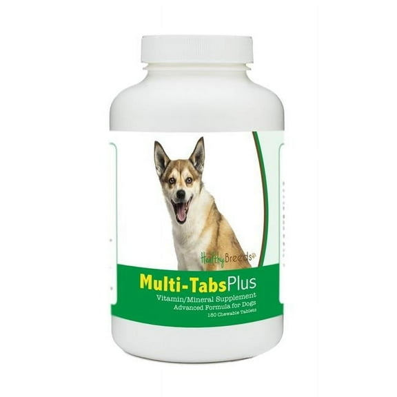Healthy Breeds  Norwegian Lundehund Multi-Tabs Plus Chewable Tablets - 180 Count