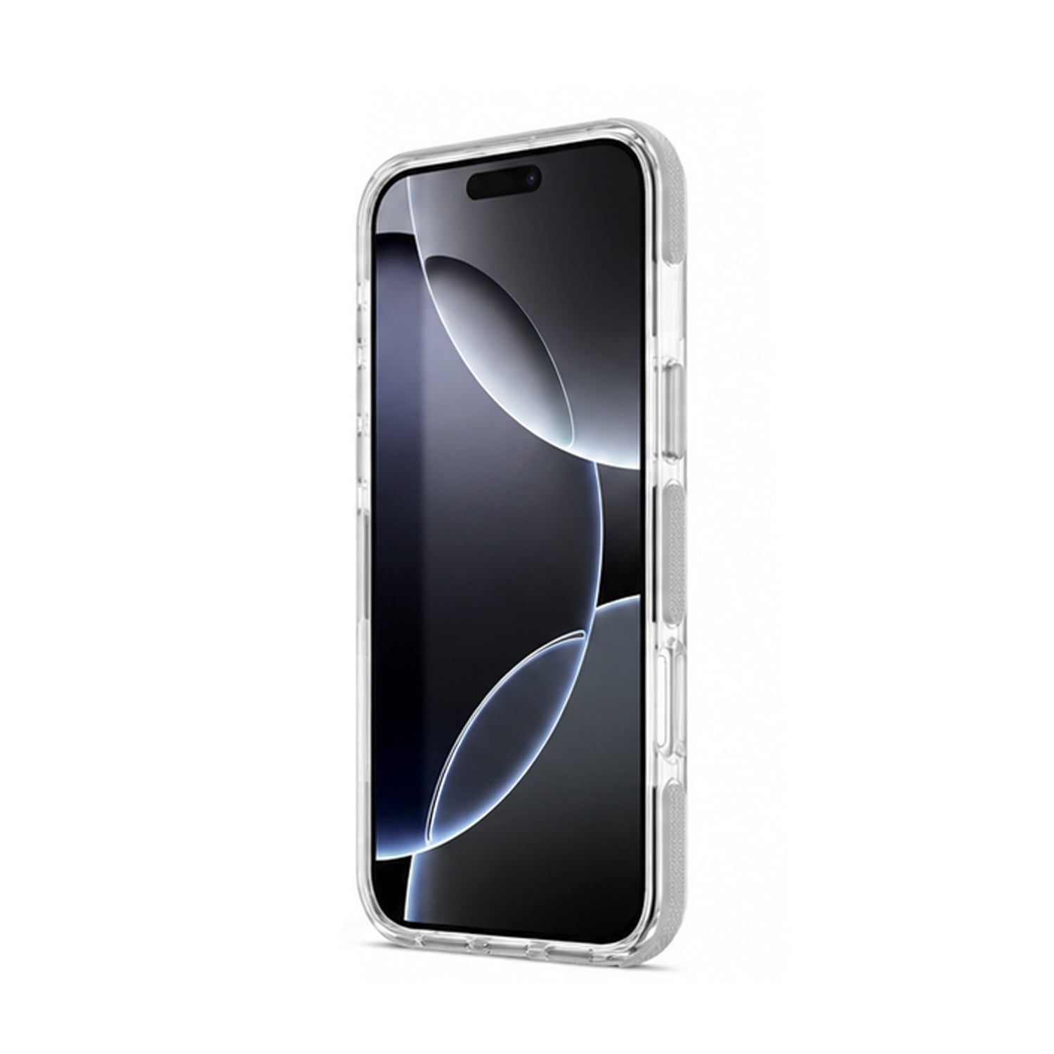 Clear Magnetic Phone Case with Foldable Camera Stand for iPhone 17 Pro Max - Transparent