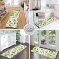 thumbnail image 6 of Yayeee Runner Rug for Bedroom 2'x6' Machine Washable Hallway Non Slip Mat, Retro Blue Floral, 6 of 8