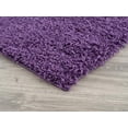 thumbnail image 3 of LBaiet Lyra Purple Soft Cozy Plush Shag Indoor 2 x 3 Area Rug, 3 of 6
