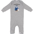 thumbnail image 2 of Inktastic Happy Birthday, Poppy Cute Penguins Baby Romper Coveralls, 2 of 4